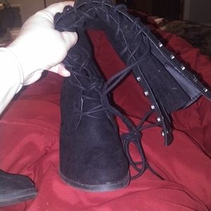Lace up boots